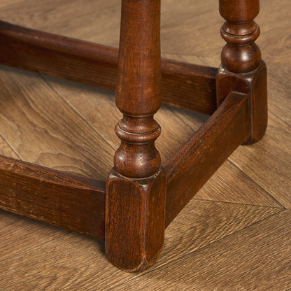 英国 クラシック ターントップ ドロップリーフ サイドテーブル