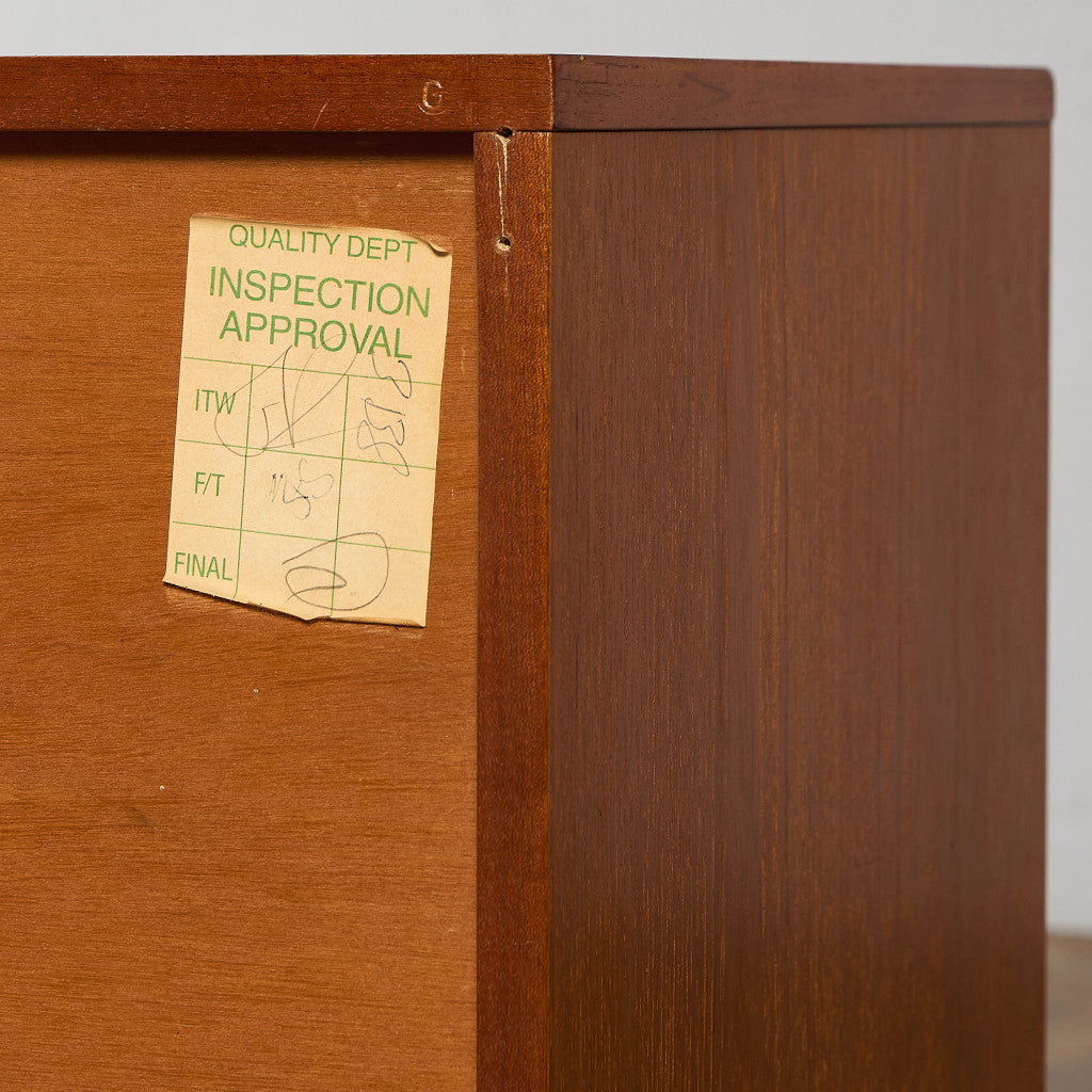 ジープラン G-PLAN Fresco 3段チェスト カスタム アイアン ヘアピンレッグ #95488