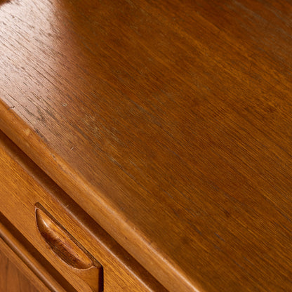 ヴィンテージ ウォールユニット ビューローブックケース