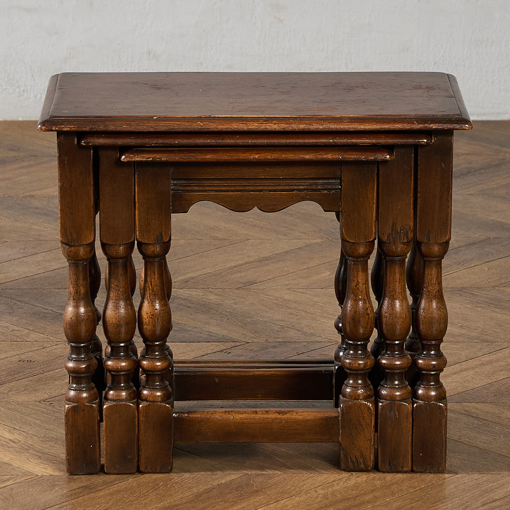 英国 クラシック ネストテーブル サイドテーブル