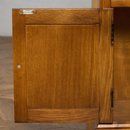 英国 クラシック オーク材 キャビネット