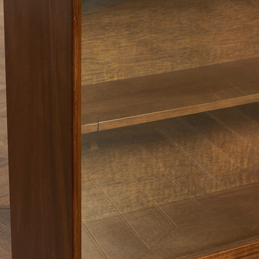 ヴィンテージ ガラスキャビネット 本棚