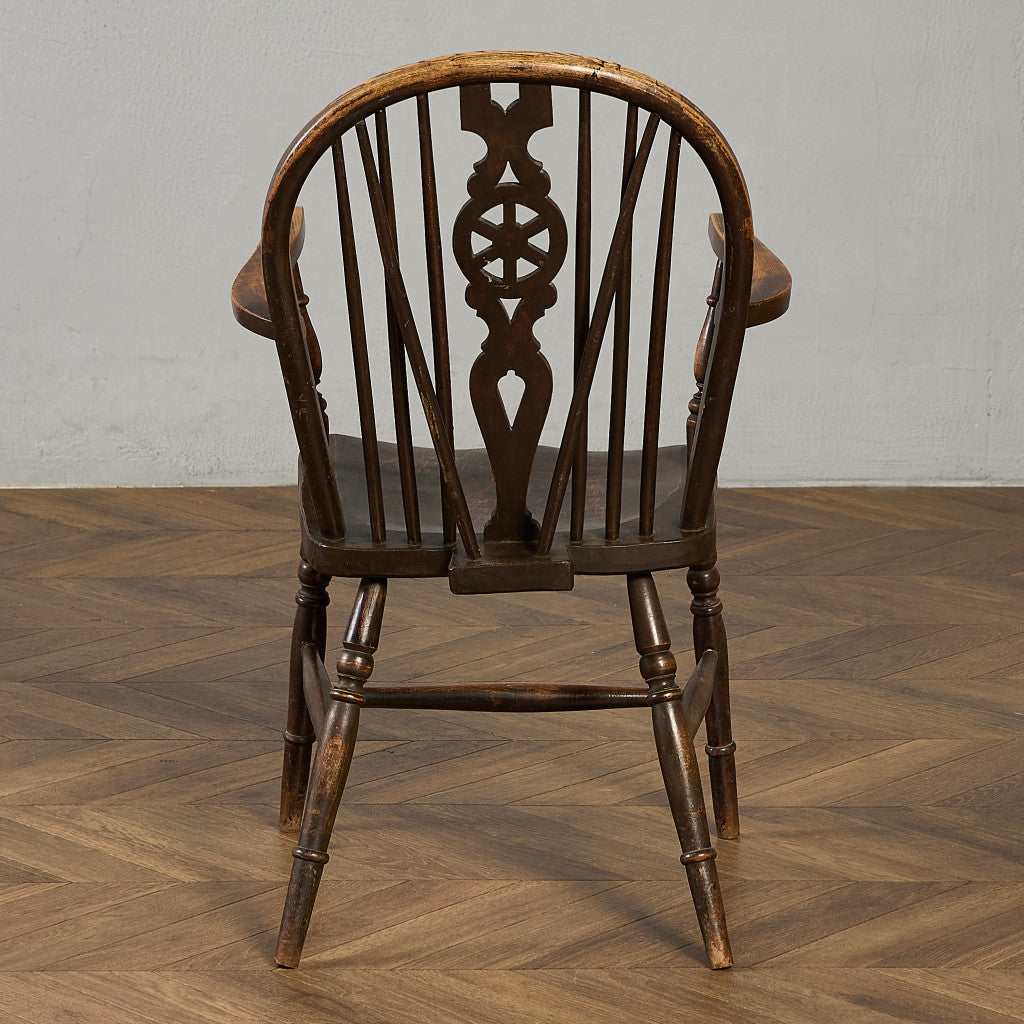 英国 クラシック ホイールバック ウィンザー アームチェア