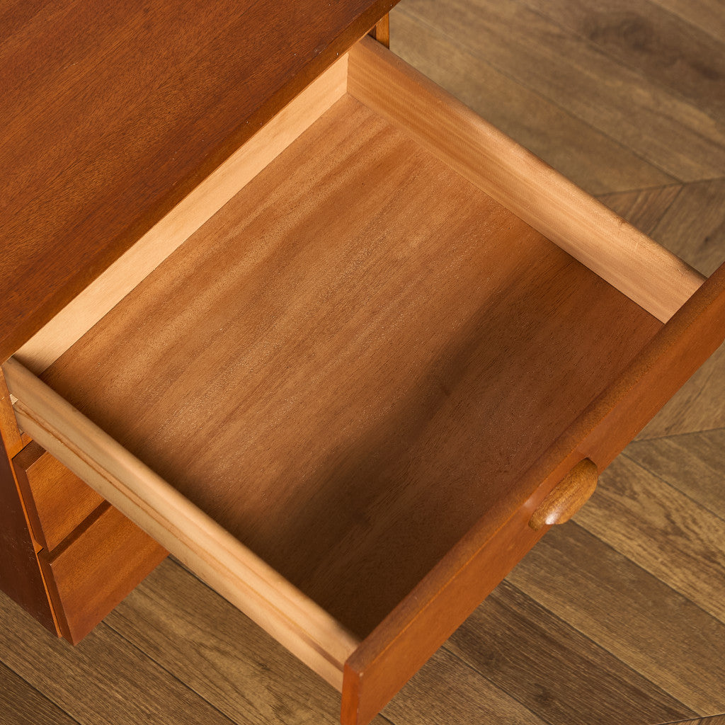 ヴィンテージ 両袖 デスク ドレッシングデスク