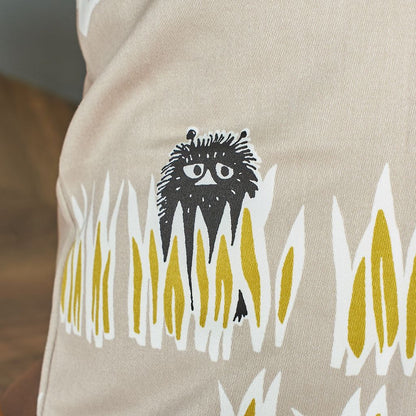 ムーミンクッションカバー ここにいるよ / GRAY