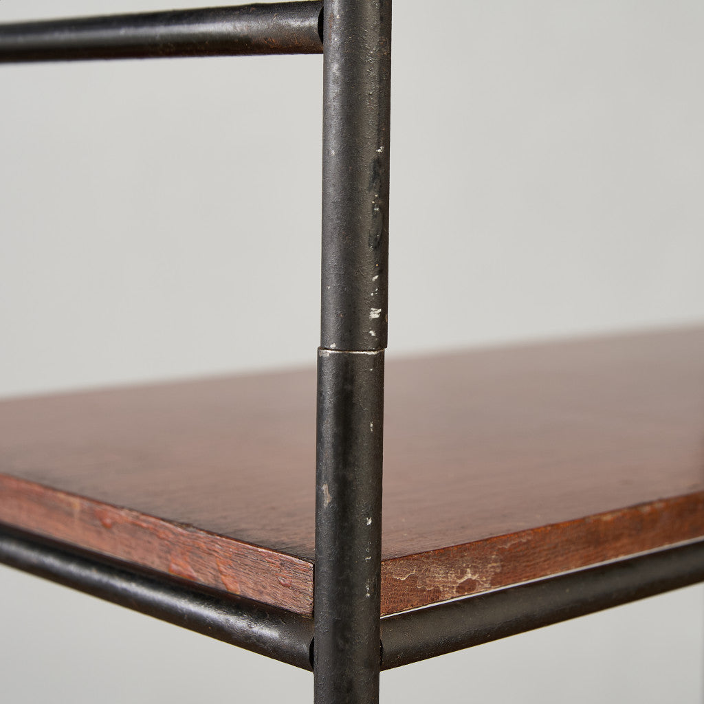 英国製 インダストリアル オープン シェルフ