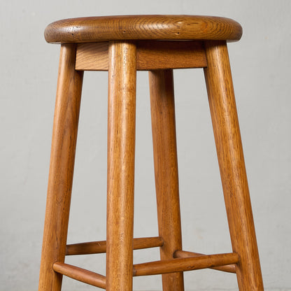 イギリス ヴィンテージ ハイ スツール