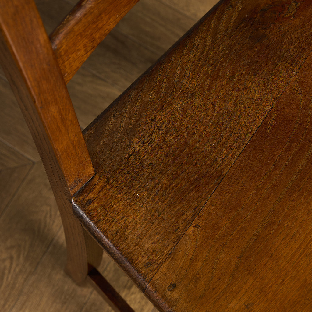 英国 アンティーク チャーチチェア