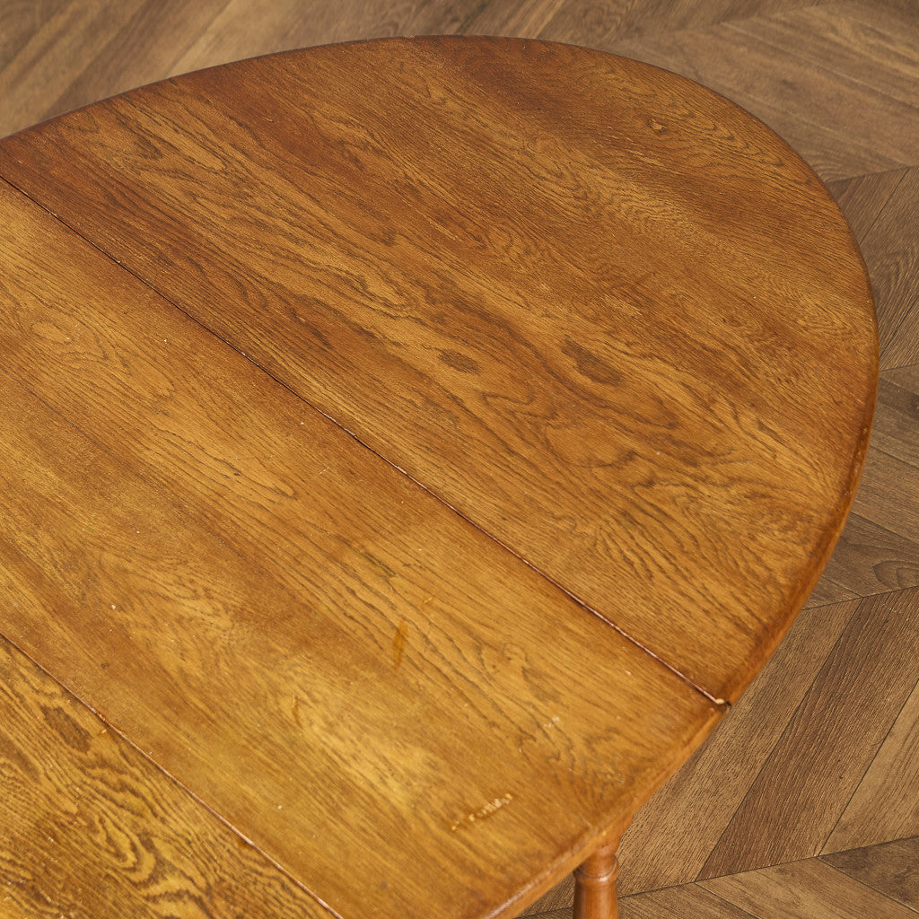 英国 クラシック ドロップリーフ ゲートレッグテーブル