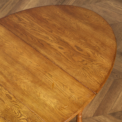 英国 クラシック ドロップリーフ ゲートレッグテーブル