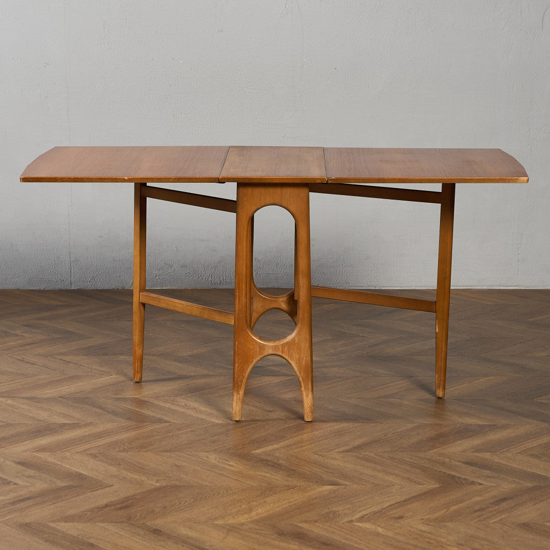 イギリス ヴィンテージ ドロップリーフ ゲートレッグテーブル