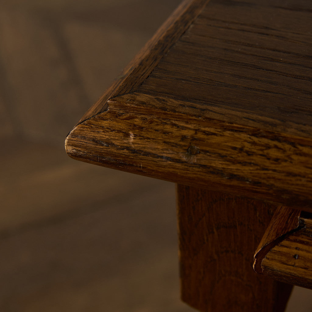 英国 クラシック オーク材 ネストテーブル #89838