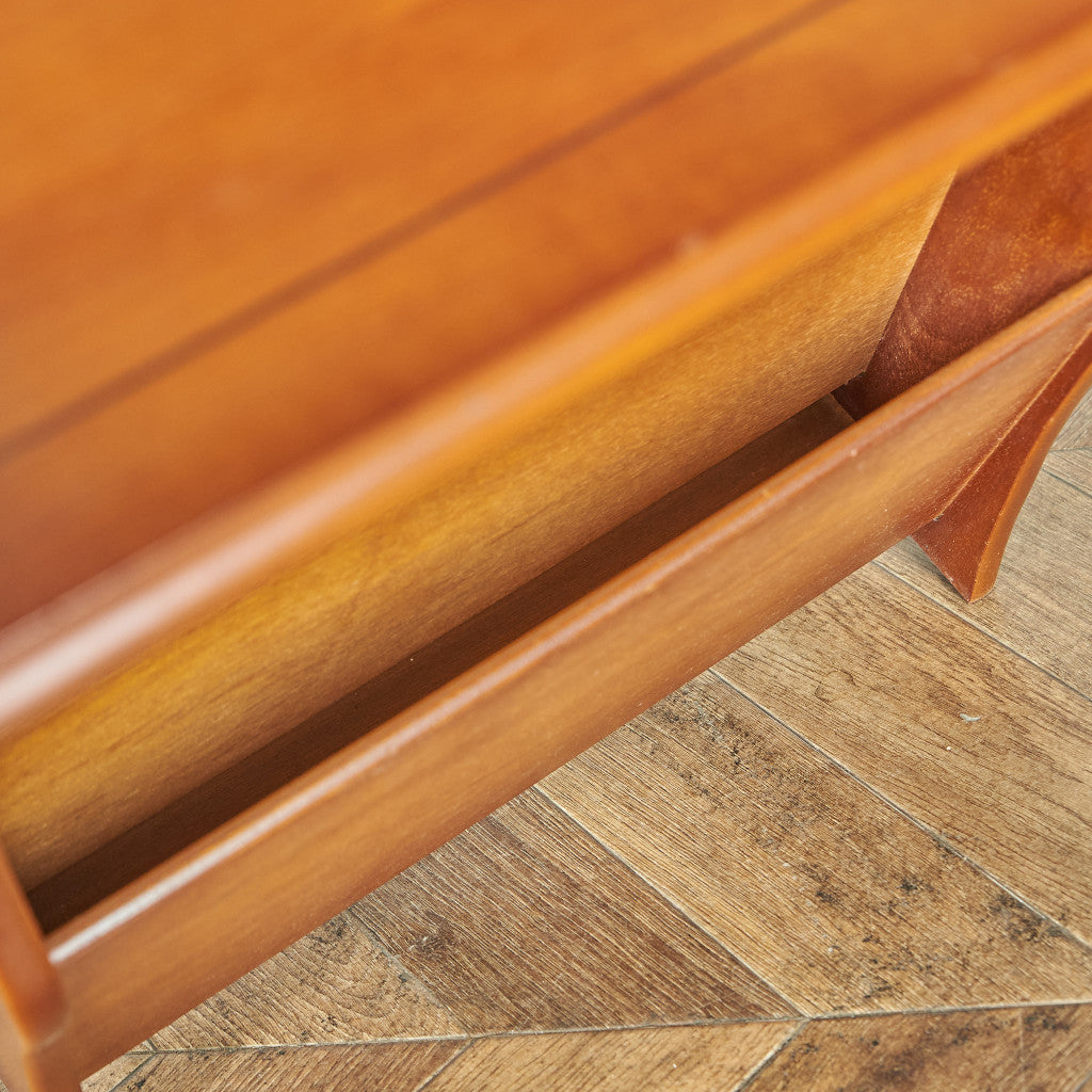 英国クラシック マガジンラック / サイドテーブル #85424