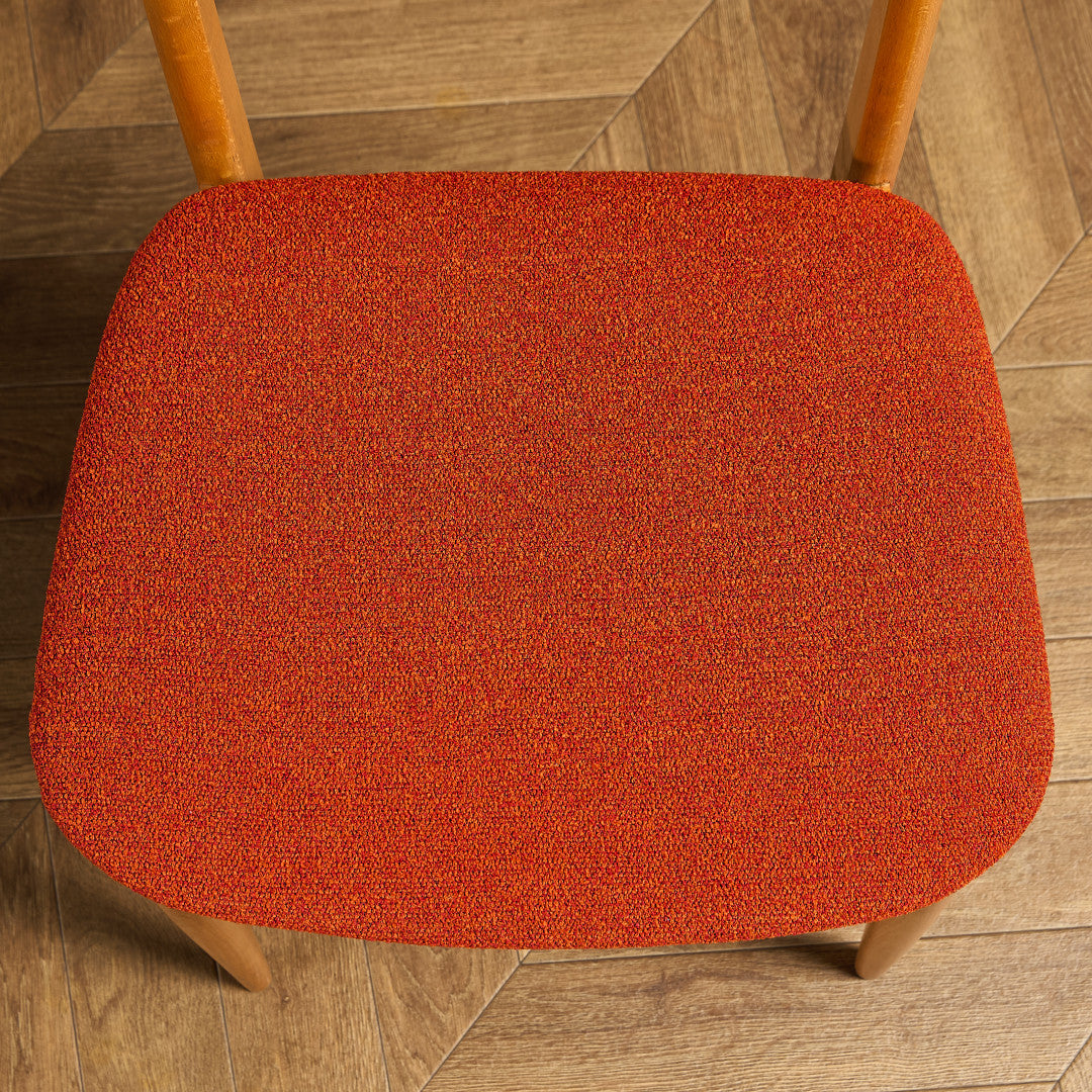 英国 ヴィンテージ ダイニングチェア 座面張替え済み