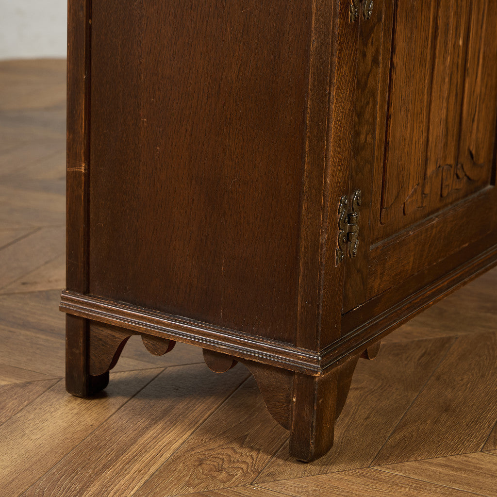 英国 クラシック オーク材 ブックケース