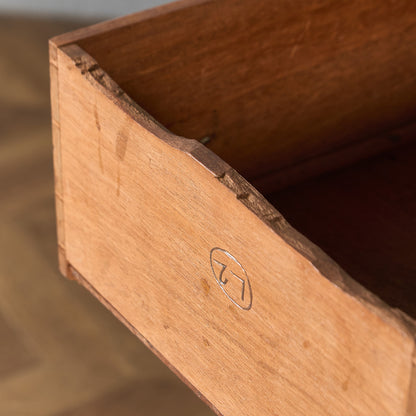 英国 アンティーク 両袖 デスク