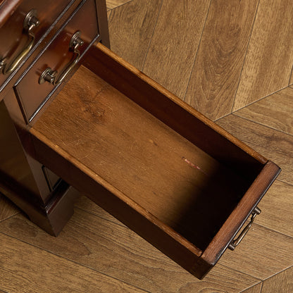 英国 クラシック 両袖 スモール デスク