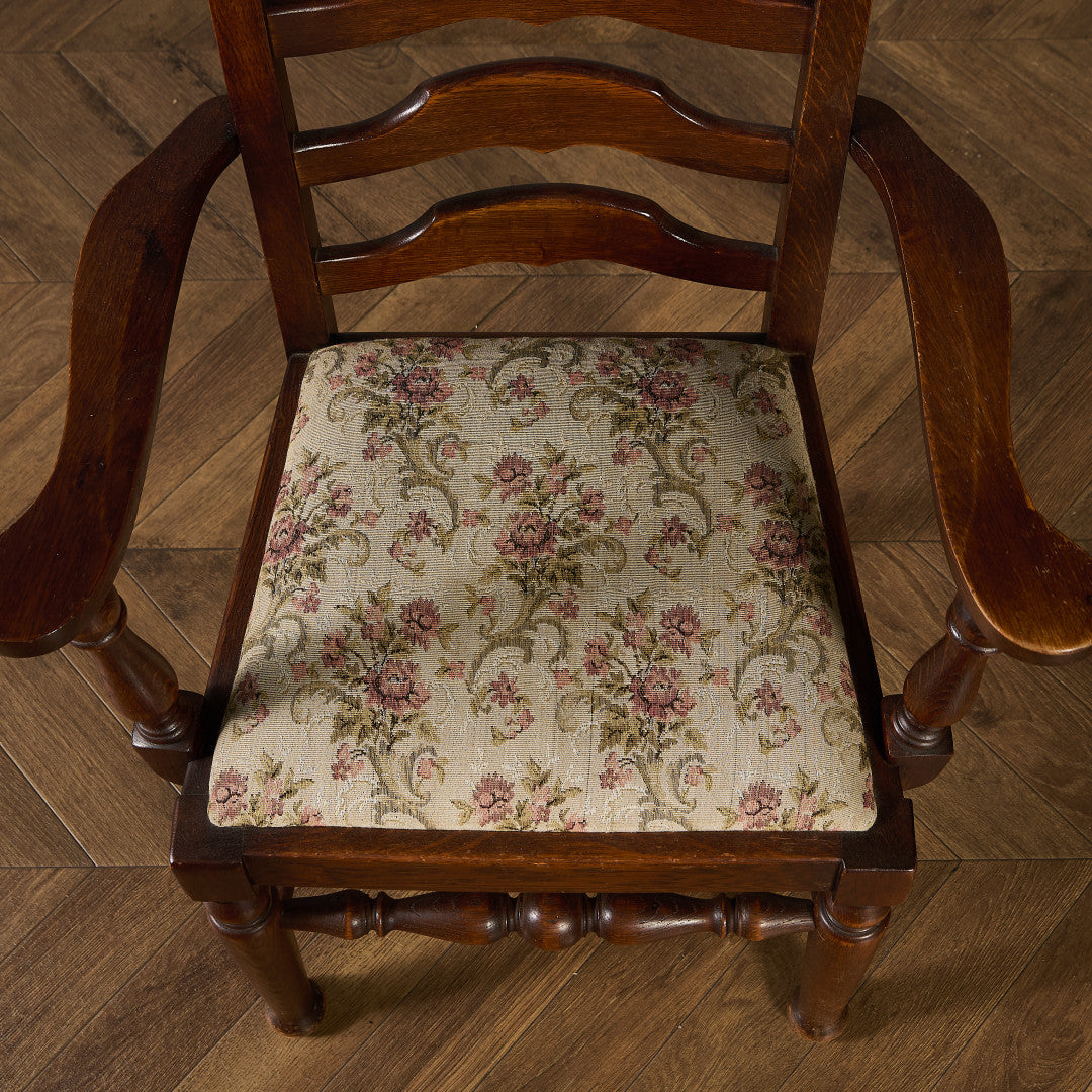 英国 クラシック ラダーバック アームチェア