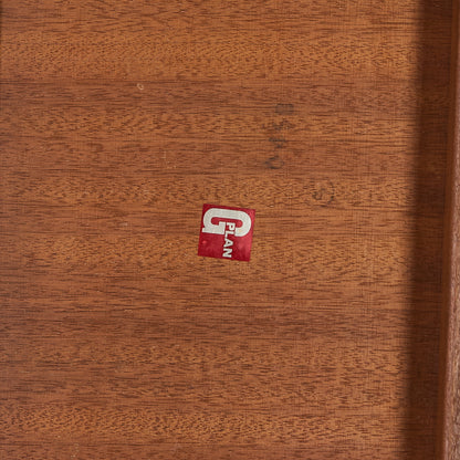 ロングジョン ヴィンテージ ガラストップ コーヒーテーブル