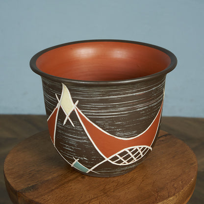 German Art Pottery フラワーベース
