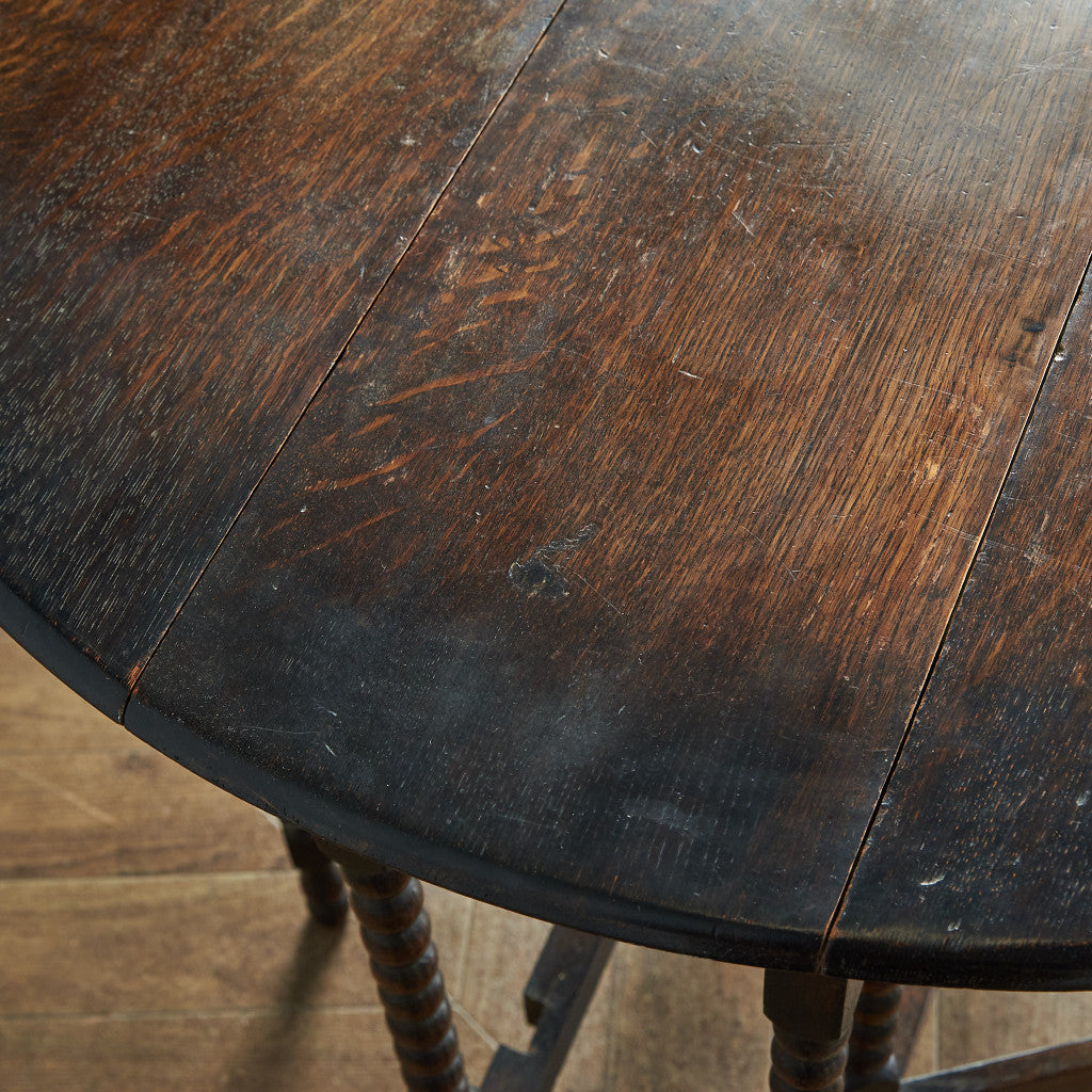 英国クラシック ドロップリーフ ゲートレッグテーブル