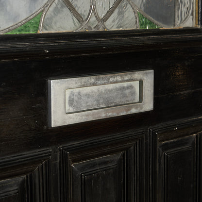 英国 アンティーク ペインテッド ステンドグラス ドア