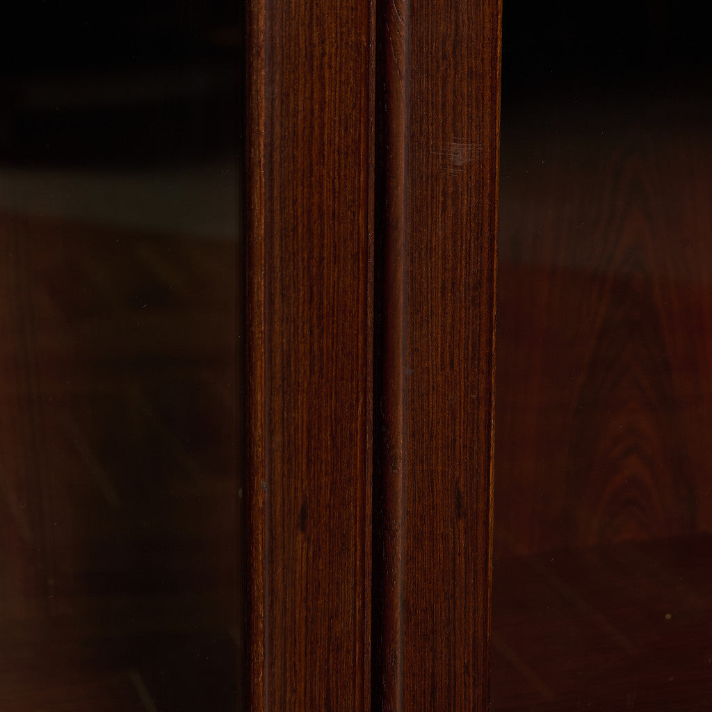 デンマーク ヴィンテージ ブックケース カスタム アイアンヘアピンレッグ