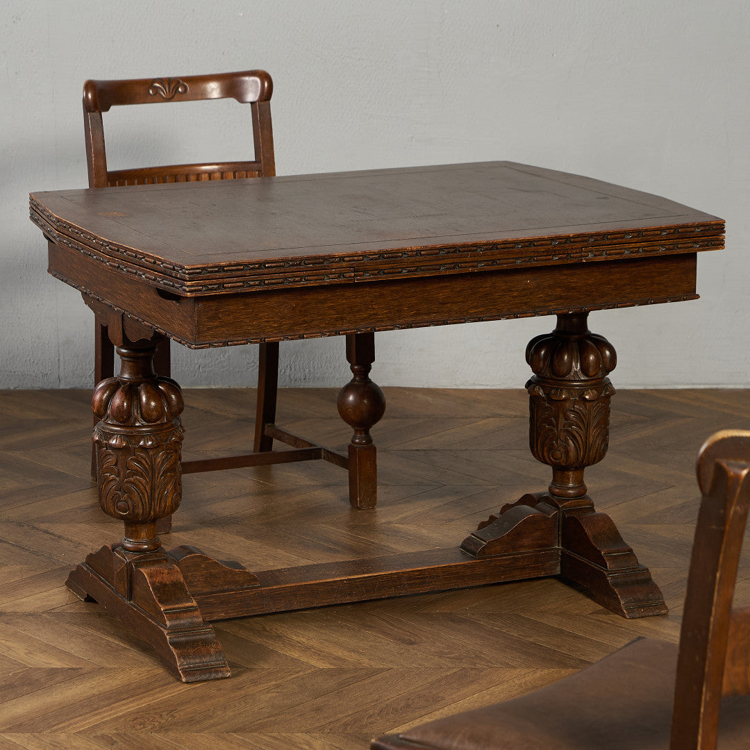 英国 クラシック ドローリーフ ダイニングテーブル