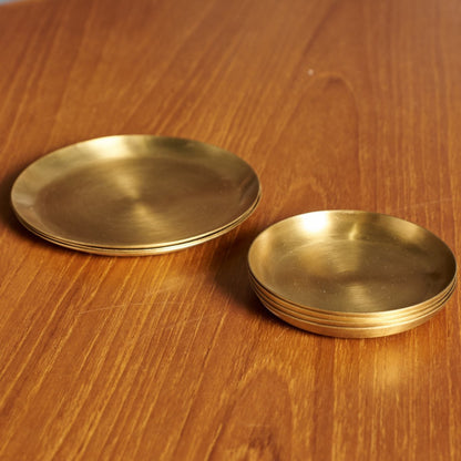 BRASS PLATE ROUND / S