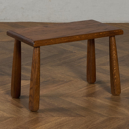 オランダ製 オーク無垢材 ネストテーブル