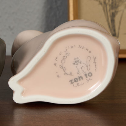 FLOWER VASE / I AM JIKINEKO 桃猫