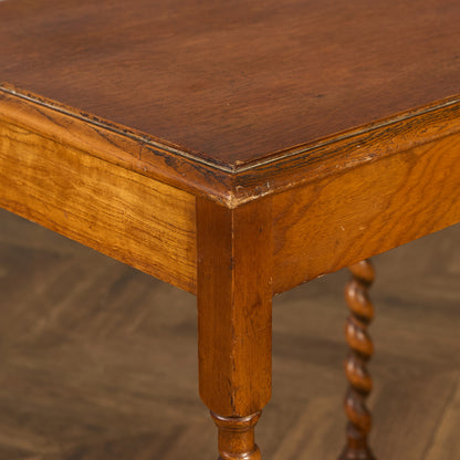 英国 クラシック バーリーシュガー ツイストレッグ サイドテーブル