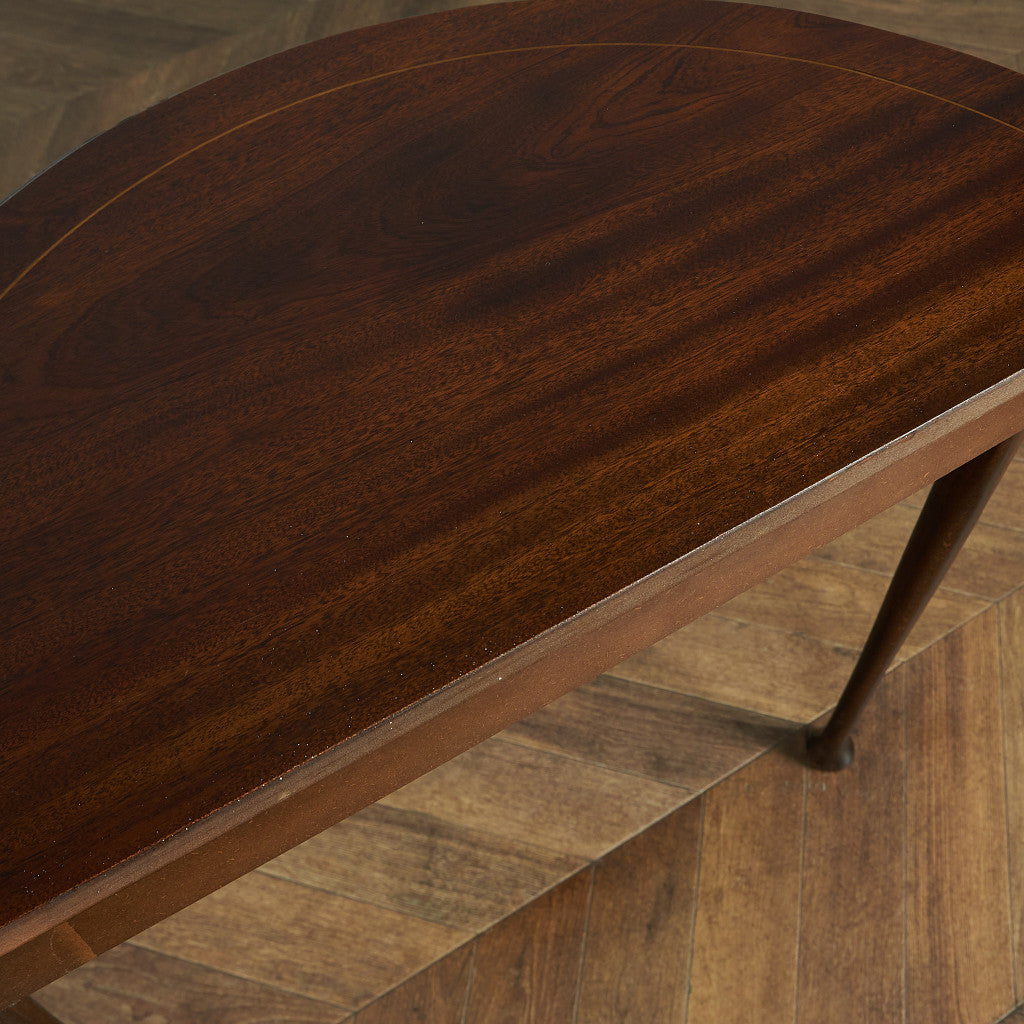 英国製 ハーフムーンテーブル