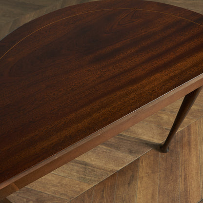 英国製 ハーフムーンテーブル