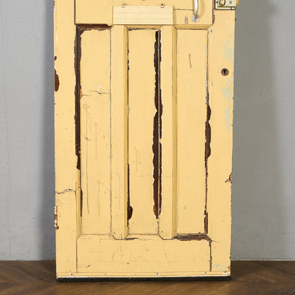 英国 アンティーク ペインテッド ステンドグラス ドア