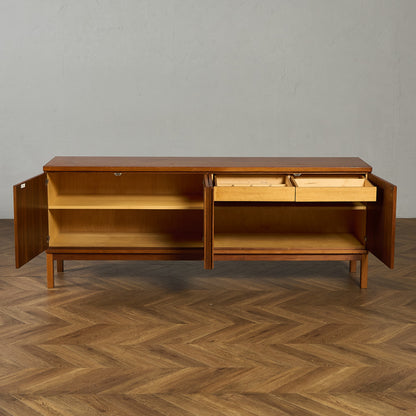 ヴィンテージ ロング サイドボード 食器棚