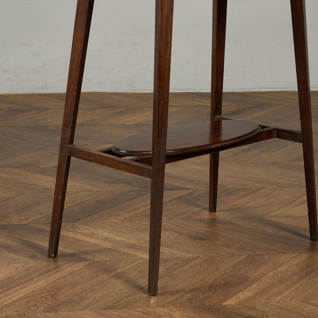 マホガニー材 サイドテーブル