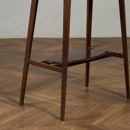 マホガニー材 サイドテーブル