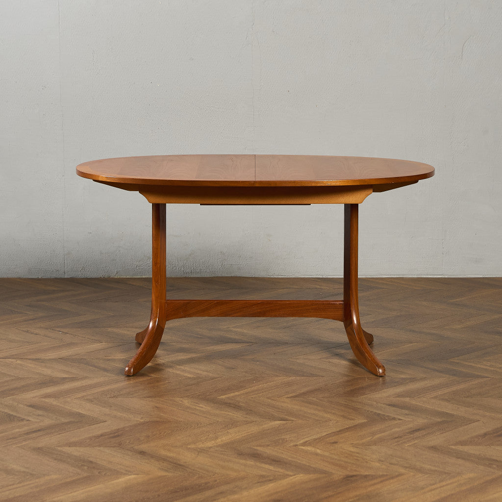 ヴィンテージ エクステンション オーバル ダイニングテーブル
