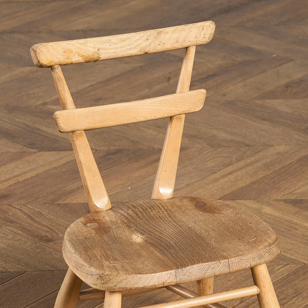アーコール ERCOL ヴィンテージ スタッキングチェア キッズチェア #97384