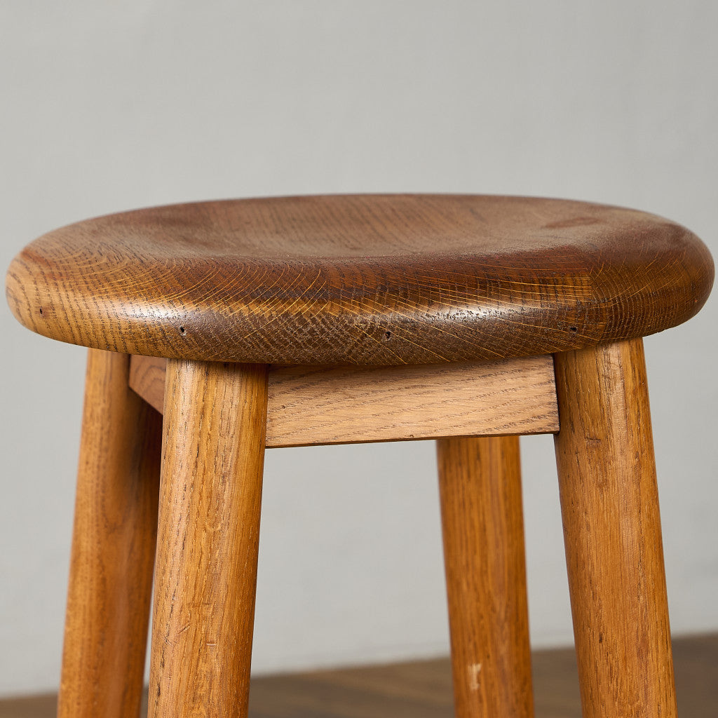 イギリス ヴィンテージ ハイ スツール