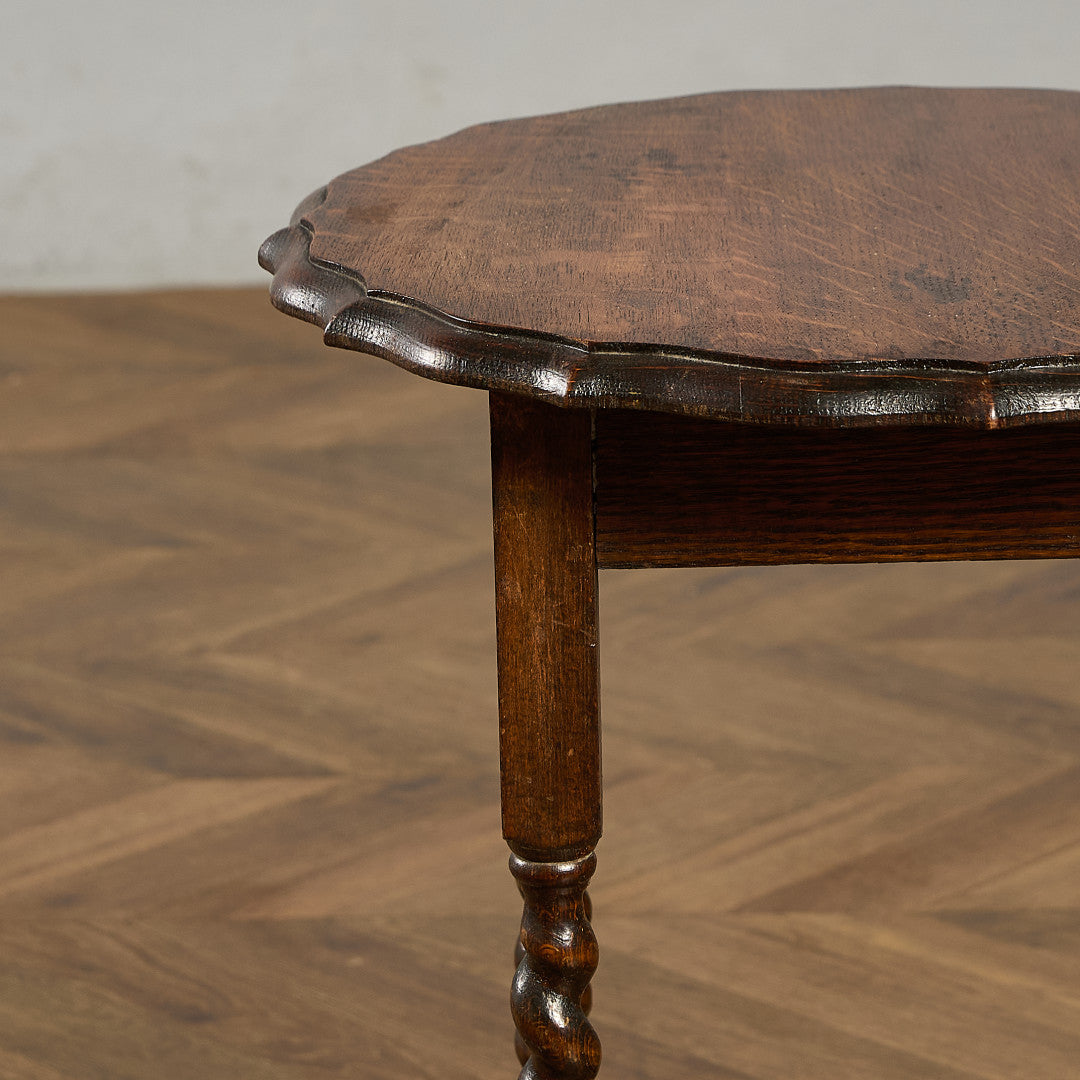 英国 クラシック バーリーシュガーツイスト サイドテーブル