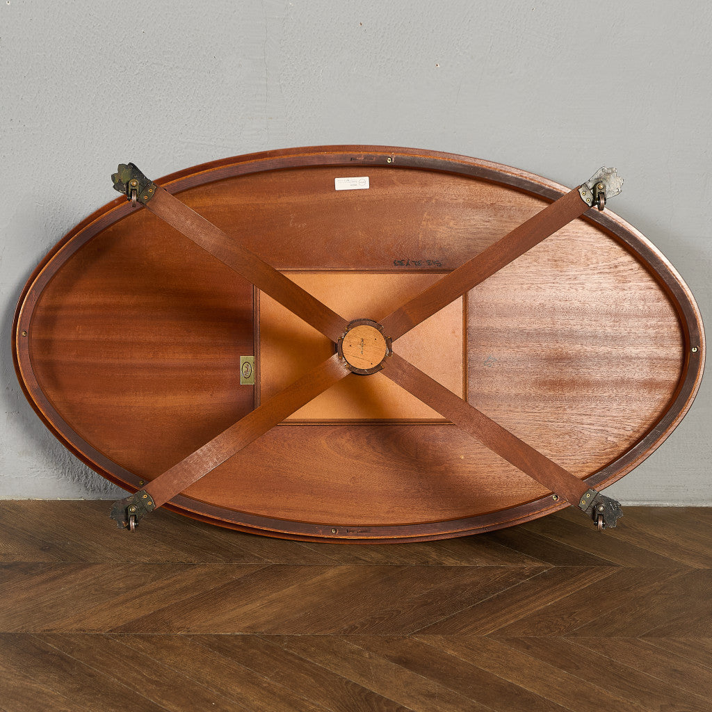 リージェンシー 様式 オーバル センターテーブル