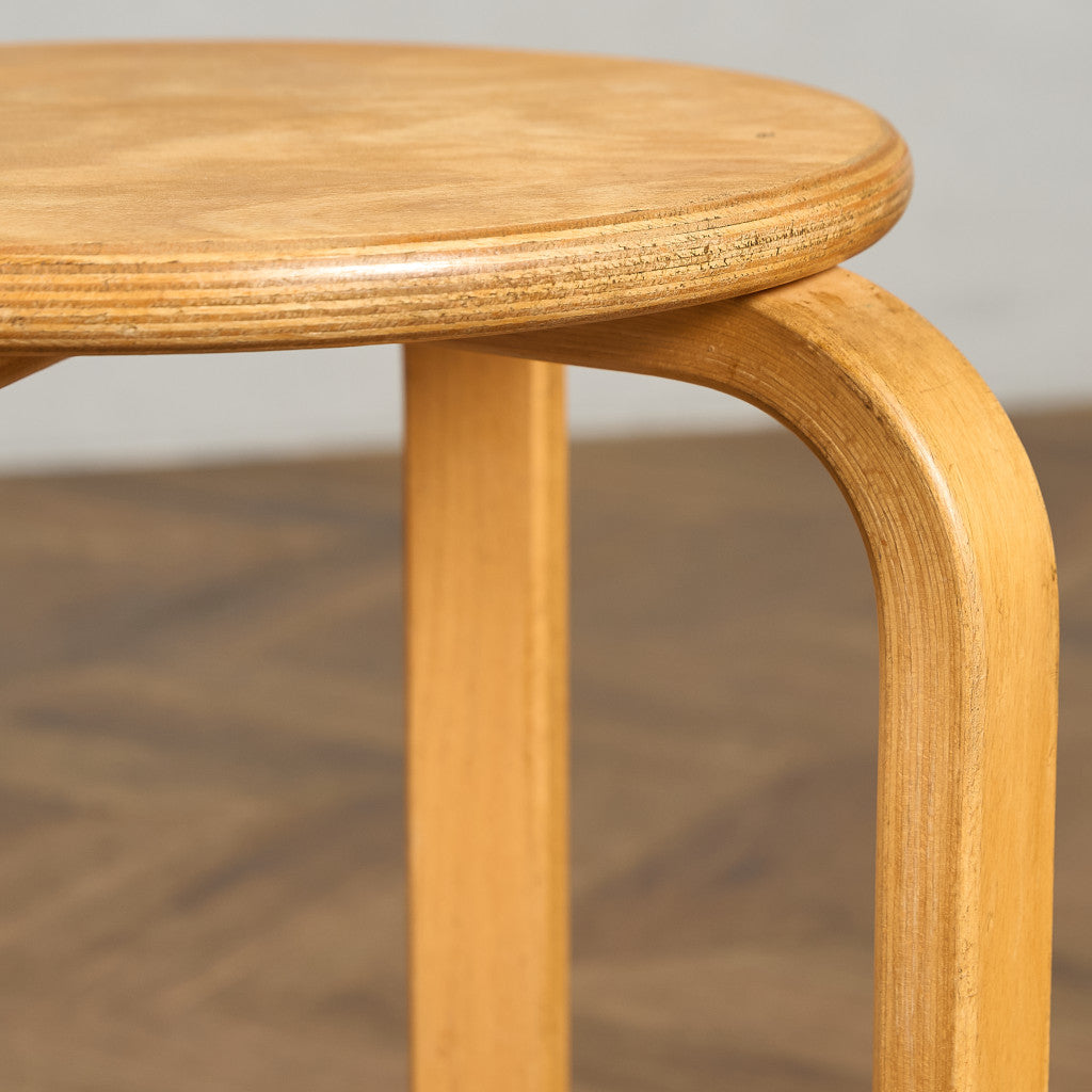 デンマーク LEIKA ヴィンテージ ベントウッド スツール #90127