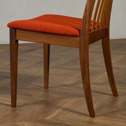 スラットバックチェア 座面張替え済み