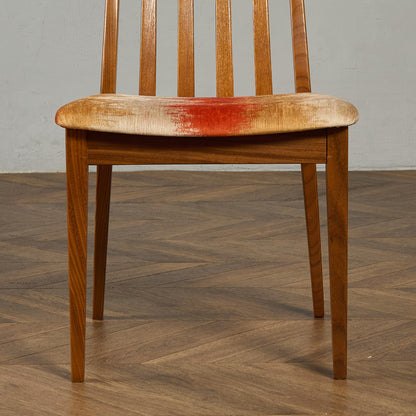 スラットバックチェア 座面張替え済み