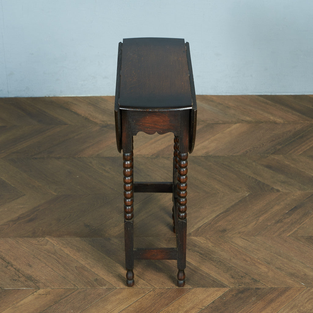 英国クラシック ドロップリーフ ゲートレッグテーブル