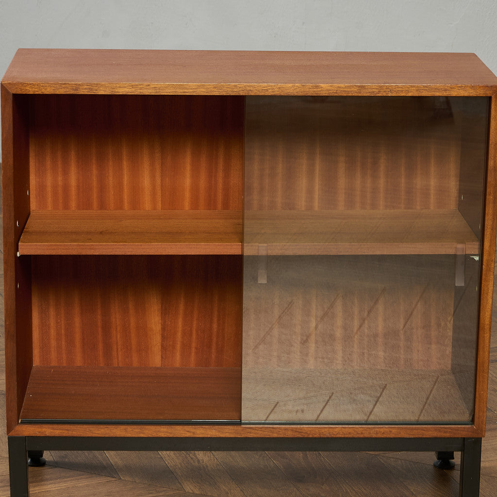 Abbess ヴィンテージ ガラス キャビネット 本棚