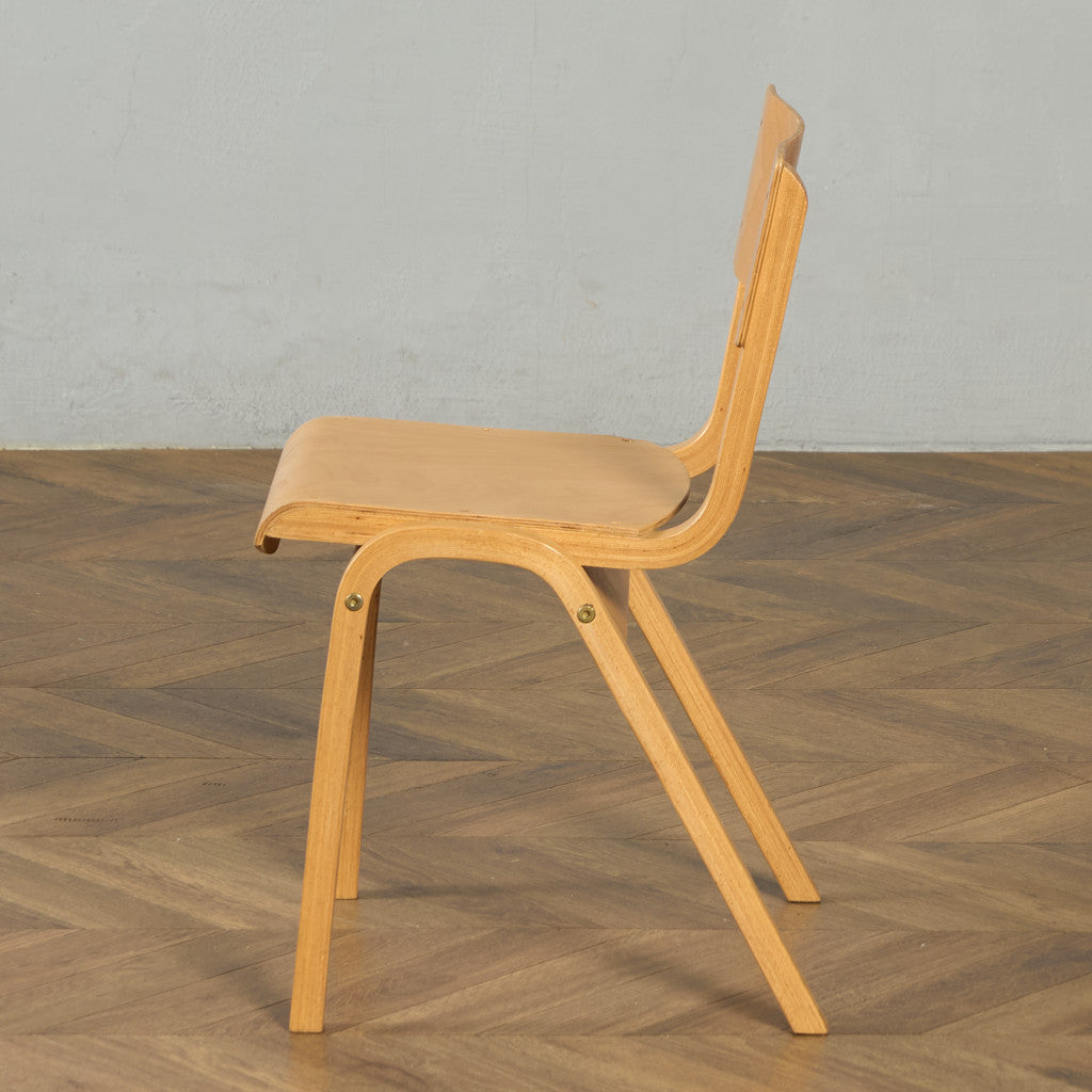 ヴィンテージ スタッキング スクールチェア