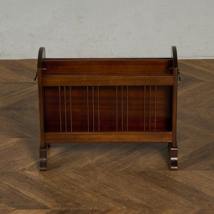 英国 クラシック マガジンラック